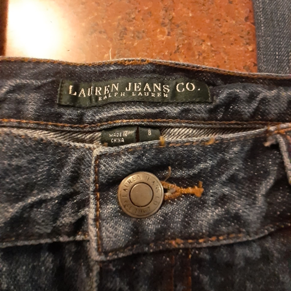 Vintage lauren Jean's  ladies size 8 - Picture 6 of 6